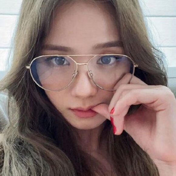 Dior GEMDIORO AU B000 Eyeglasses Gold 58mm Aviator Frame - Picture 1 of 12